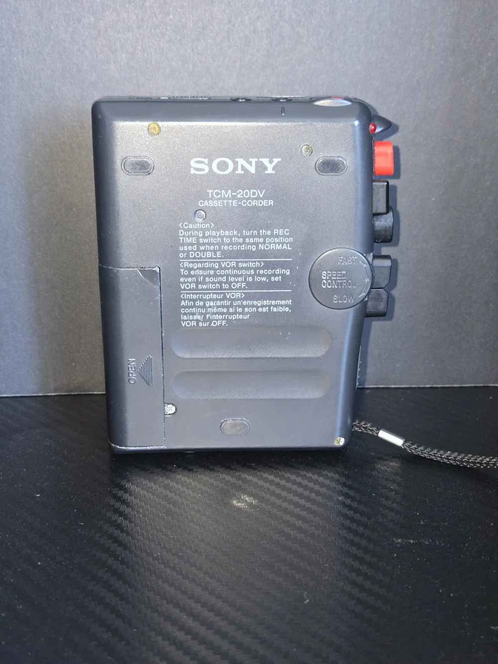 Sony tcm 20dv